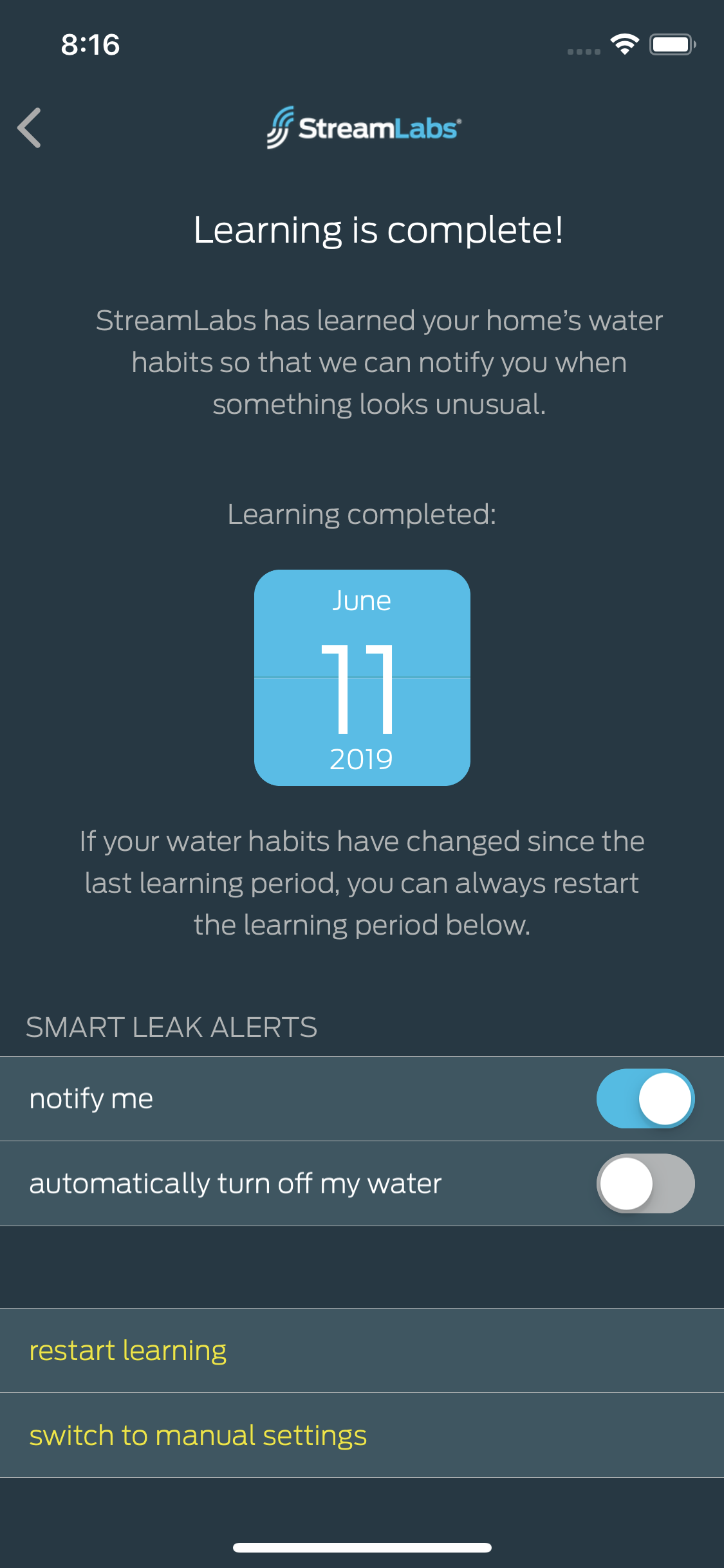 App Smart Alerts Learning